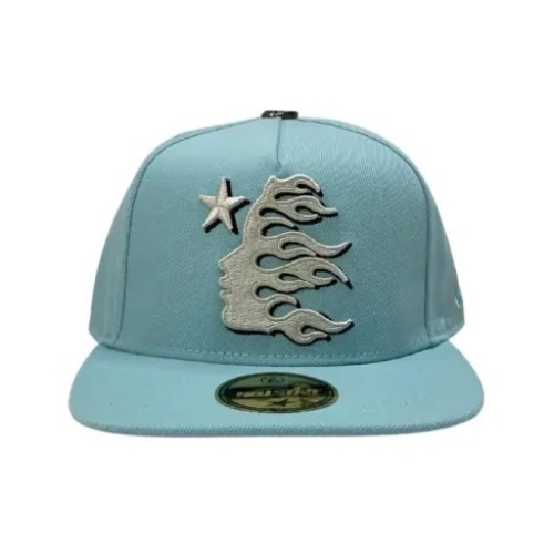 Fitted Hat Baby Blue Fitted Hat Baby Blue