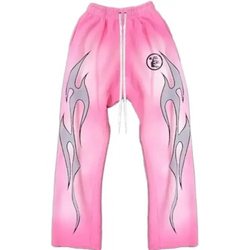 Hellstar Pink Flame Sweatpants Capsule 10 Edition Hellstar Pink Flame Sweatpants Capsule 10 Edition